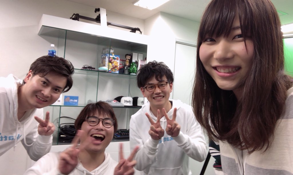 もっちゃん در توییتر 今日は Wakattetv さんとコラボでした 賑やかで楽しい撮影現場よ もっちゃん در توییتر 今日は Wakattetv さんとコラボでした 賑やかで楽しい撮影現場よ