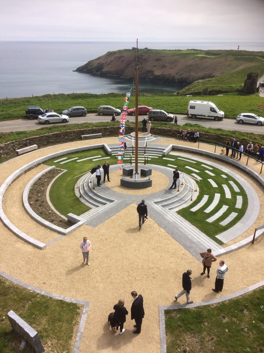 Beautiful day at the Old Head commemoration day today.