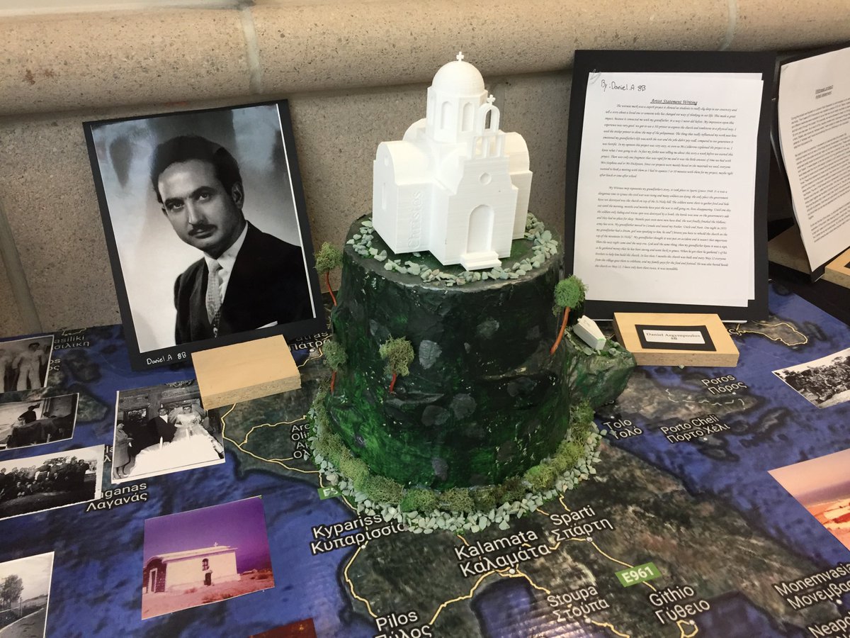 HTSCACalderone's tweet photo. A project inspired and created in my #PBL workshop last summer... #thewitnessproject for Grade 8. Stories, journey's, perspective, identity... https://t.co/s5FCL9Faea