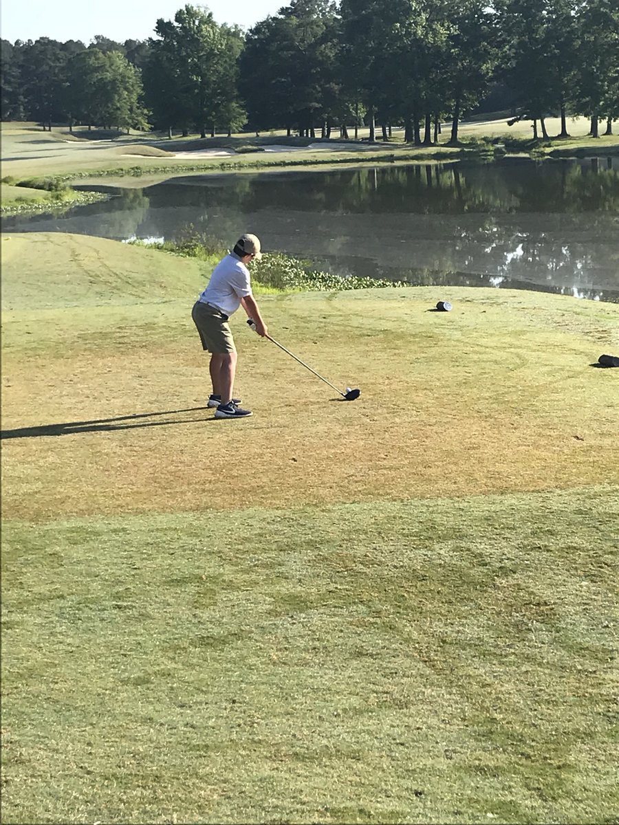 PerkinsDewayne's tweet photo. Jackson Mitchell is off at the 7A Sub State. He is the youngest player in the field. https://t.co/ukeCCXPS7m