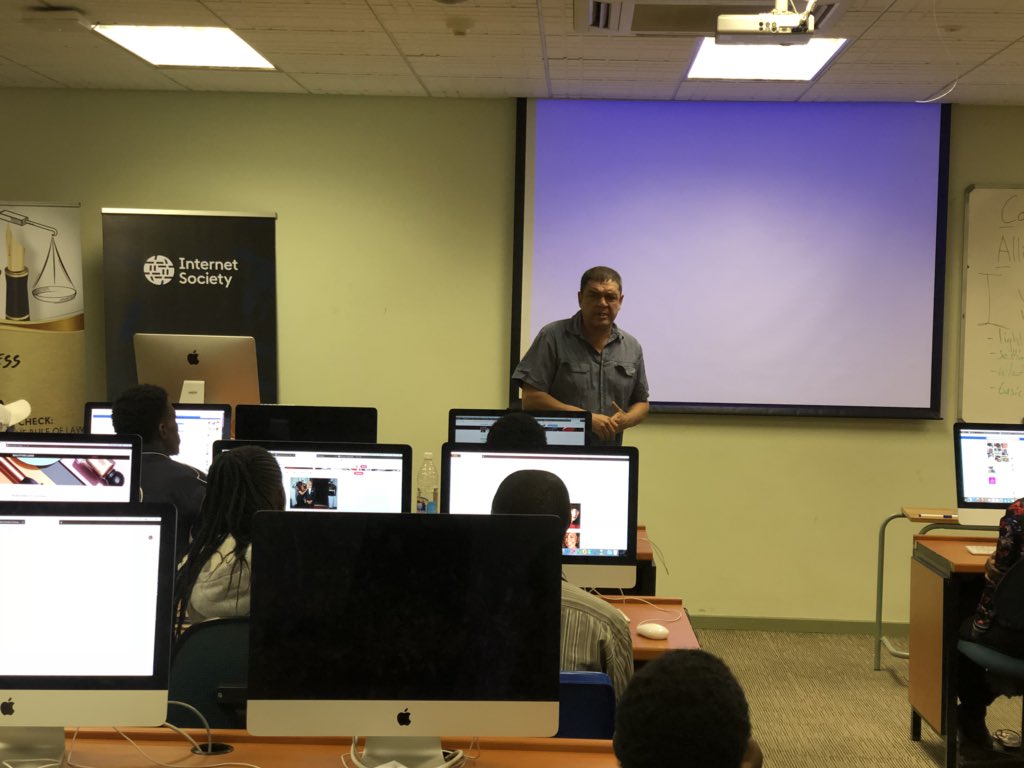 iamnaambo's tweet photo. “As a blogger, apologise when wrong and also state if you have copied any content - Plagiarism is wrong” @miltonlouw @ISOCNamibia #NamibianBloggersNetwork #WPFD18 #ShapeTomorrow https://t.co/srHvLqMPTz