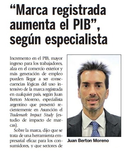 El diario <a href="/UltimaHoracom/">Última Hora</a> contempla aspectos de la disertación del abogado y especialista en marcas y patentes @Juanitokillbill por el Día Mundial de la Propiedad Intelectual. Gracias!
ultimahora.com/marca-registra…