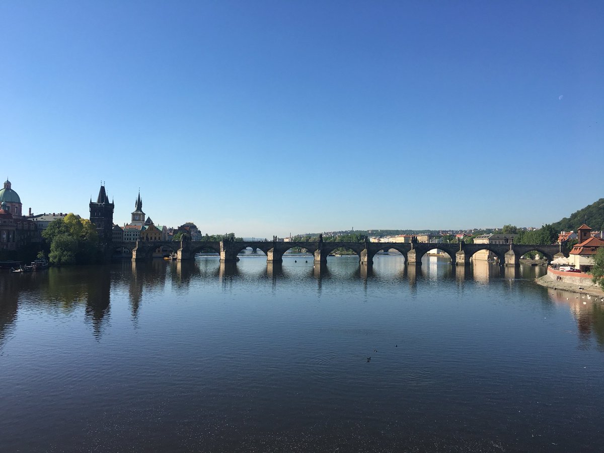 ian_taplin's tweet photo. Mostly ran over bridges today beautiful city for pre-Pre-season conditioning- steady state running is the ugly stepchild ot team sports cond but it has its place #prague #dowhattheydo #richmond #base https://t.co/iXtOTv1iYT