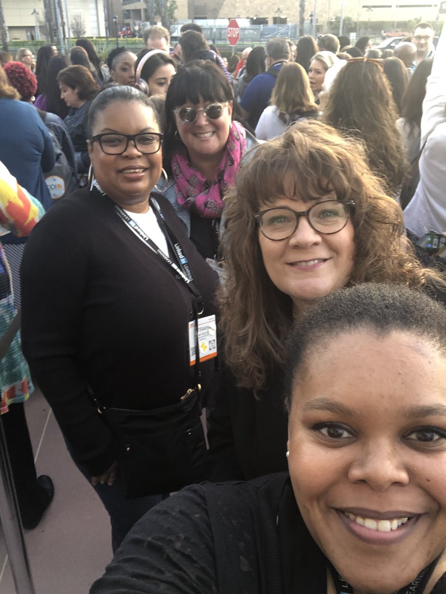 SadeTheTrainer's tweet photo. We're in line to see OBAMA!!!!!!!!!!!!!!!!!!!!!!!!!!!!!!!!!!!!!! @Karen4Maryland @ATDDetroit #ATD2018 @atd #ATDat75 https://t.co/bKAq6aMkE8