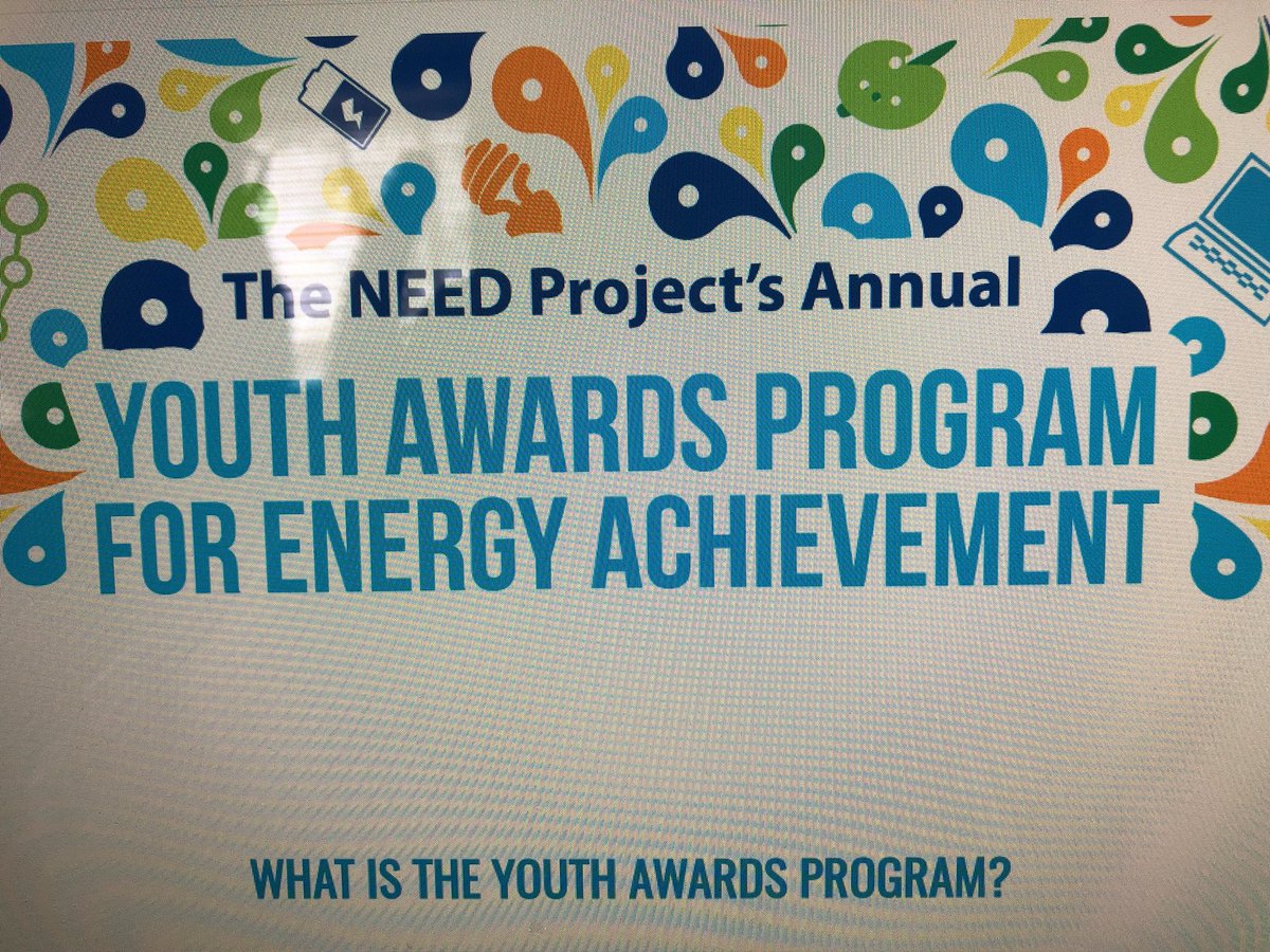 Congratulations to Gates Elementary green team students who have, for second year in a row, been named a National Winner by the team at the NEED project.  (need.org)   Becky Acheson and the students at Gates continue to wow us.  Thank you for all you do! #ablearns