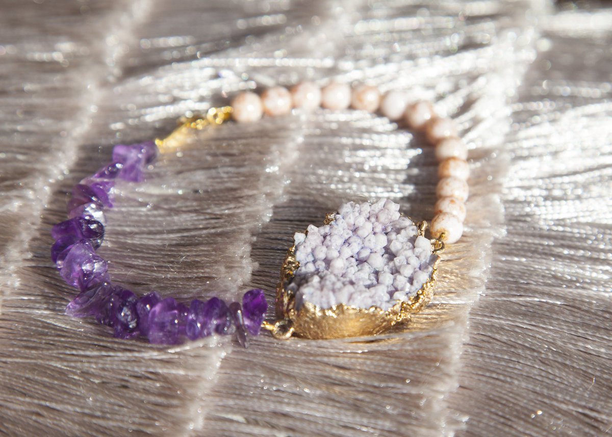 BnFJewellery's tweet photo. Excited to share the latest addition to my #etsy shop: Statement Bracelet, Amethyst Gold Jewelry, Purple Bracelet for Wife, Gold Amethyst Bracelet for Sister, Druzy Bracelet for Women, Gift Idea https://t.co/3vYSbsvH33 #jewelry #bracelet #boho #gold #amethys #purple https://t.co/rcBn7zGPpI