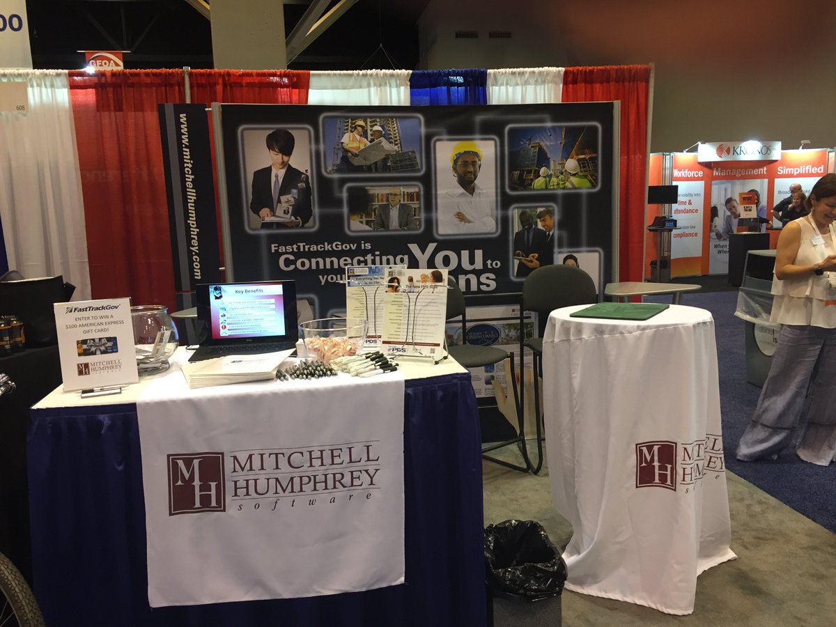 Looking forward to another great day at #GFOA2018. Stop by and see us ...