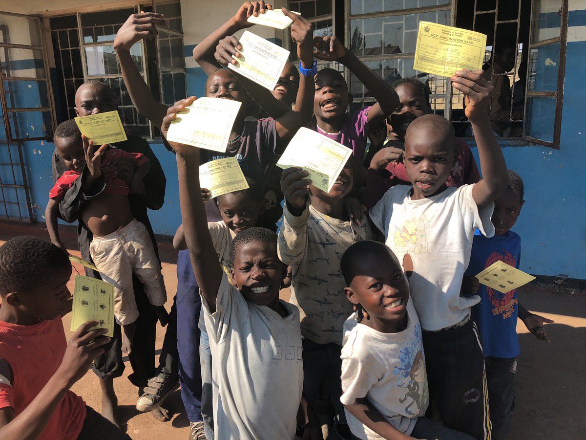 WHO's tweet photo. Let's #EndCholera! The largest #cholera vaccine drive in history will target the spike in outbreaks across Africa.
📰Here’s our WHO-@Gavi press release: https://t.co/XlE8IGjIzS https://t.co/UwNqNhUPKo
