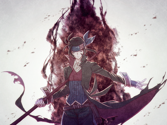 @follo_quest  いつぞやお話されていた影から武器出すヘルデさんが好きでですね～～
あと影つながりのなにか 