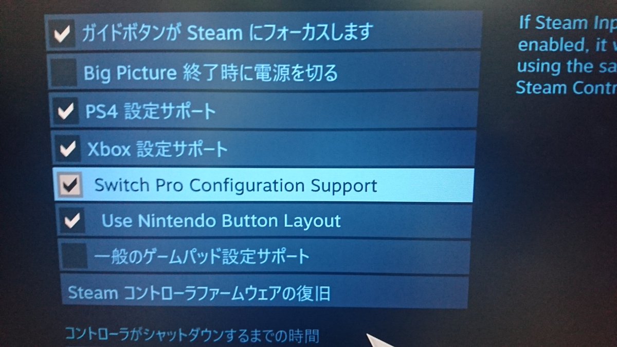 Ryouzanpaku Pa Twitter Switchのプロコンをsteamで使ってみました 使える状態になるとプロコンて青く光るんですね ちなみに スト5では問題なくつかえました 任天堂 Switch プロコン