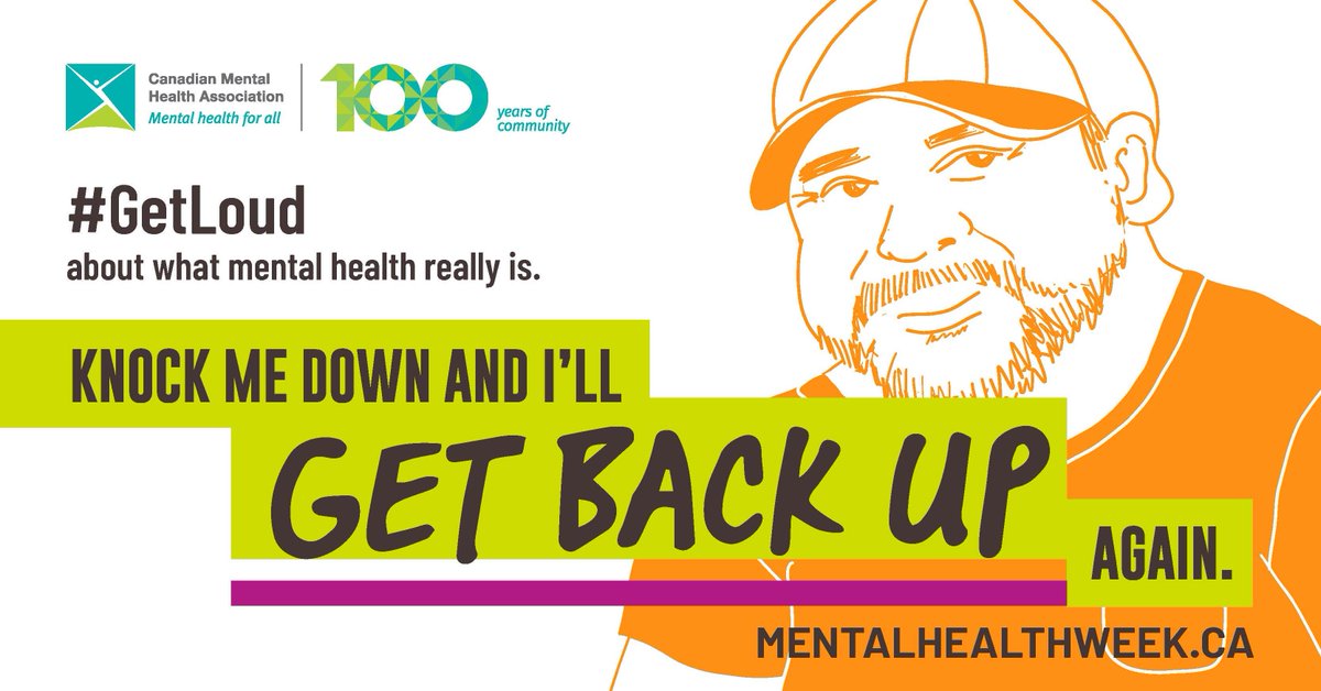 WSN_News's tweet image. 1 in 5 Canadians experience a mental health issue in any given year, but ALL Canadians have #MentalHealth. #GetLoud for CMHA #MentalHealthWeek May 7-13 ow.ly/s44a30jRQtj