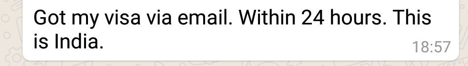 savitha_rao's tweet photo. My aunt is in hospital since 2 weeks . In last few days her condition has become critical. Doc advised to inform family members. They are flying in from diff parts of the world.
Below 2 msgs from a cousin from USA.

Thank you @narendramodi and @SushmaSwaraj 🙏

@MEAIndia https://t.co/J75eCwzWAw