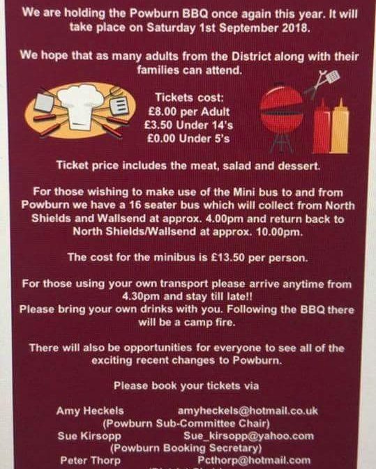 TynemouthSN's tweet photo. Tynemouth District BBQ!

Email Amy Heckles for a ticket(s). It'd be great to have you there! https://t.co/UTYCKyG2N3