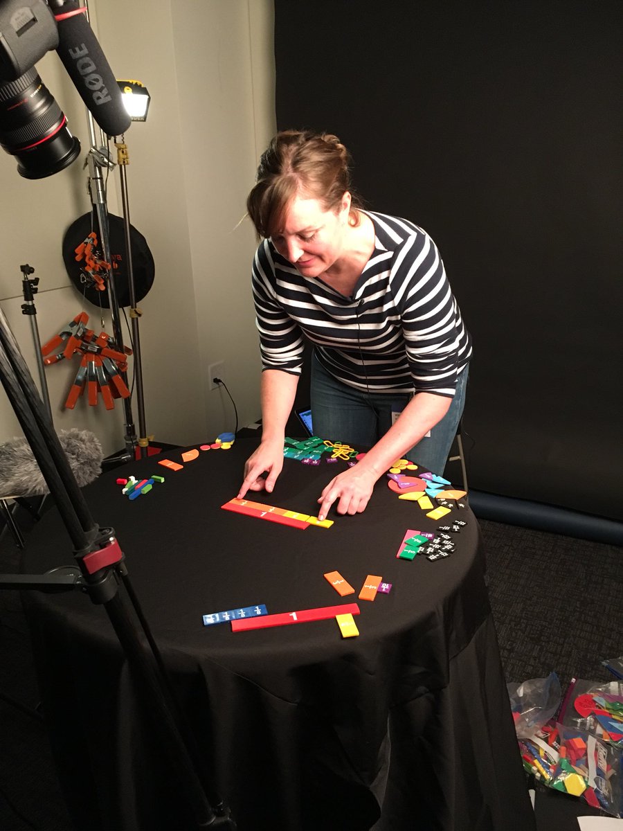 So excited to have <a href="/sarahpowellphd/">Sarah Powell</a> here to film more #math videos! Stay tuned for videos on fractions as numbers &amp; computation of fractions