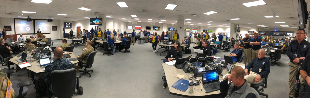 VAGovernor73's tweet photo. Thank you to all of the state and local responders from across the Commonwealth who are making sure we are prepared for hurricane season. https://t.co/W34P9DXdgM
