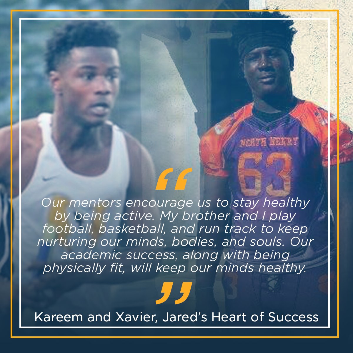 MENTORnational's tweet image. Kareem and Xavier from @jaredssuccess are thankful that their mentors encouraged them to #GetActive. Become a #MentorIRL and celebrate #GettingActive with your mentee this May!