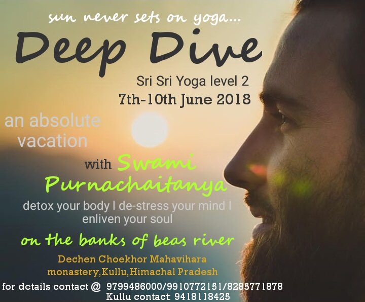 purnesh_mantras's tweet photo. Join us for a Sri Sri Yoga Retreat (Level 2) in a beautiful Buddhist monastery in Kullu, Himachal Pradesh.. come to the coolness of the Himalayan foothills when it is hot everywhere else, to refresh body &amp; mind! 😊🙏 

#srisriyoga #yoga https://t.co/lJZHusNmxy