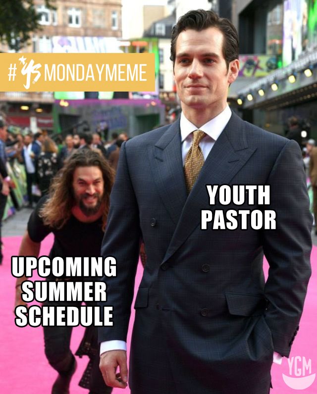 It is slowly creeping up on us... 😨 <a href="/youthgroupmemes/">Youth Group Memes</a> YSmondaymeme  #youthpastor #youthministry #youthgroupmemes