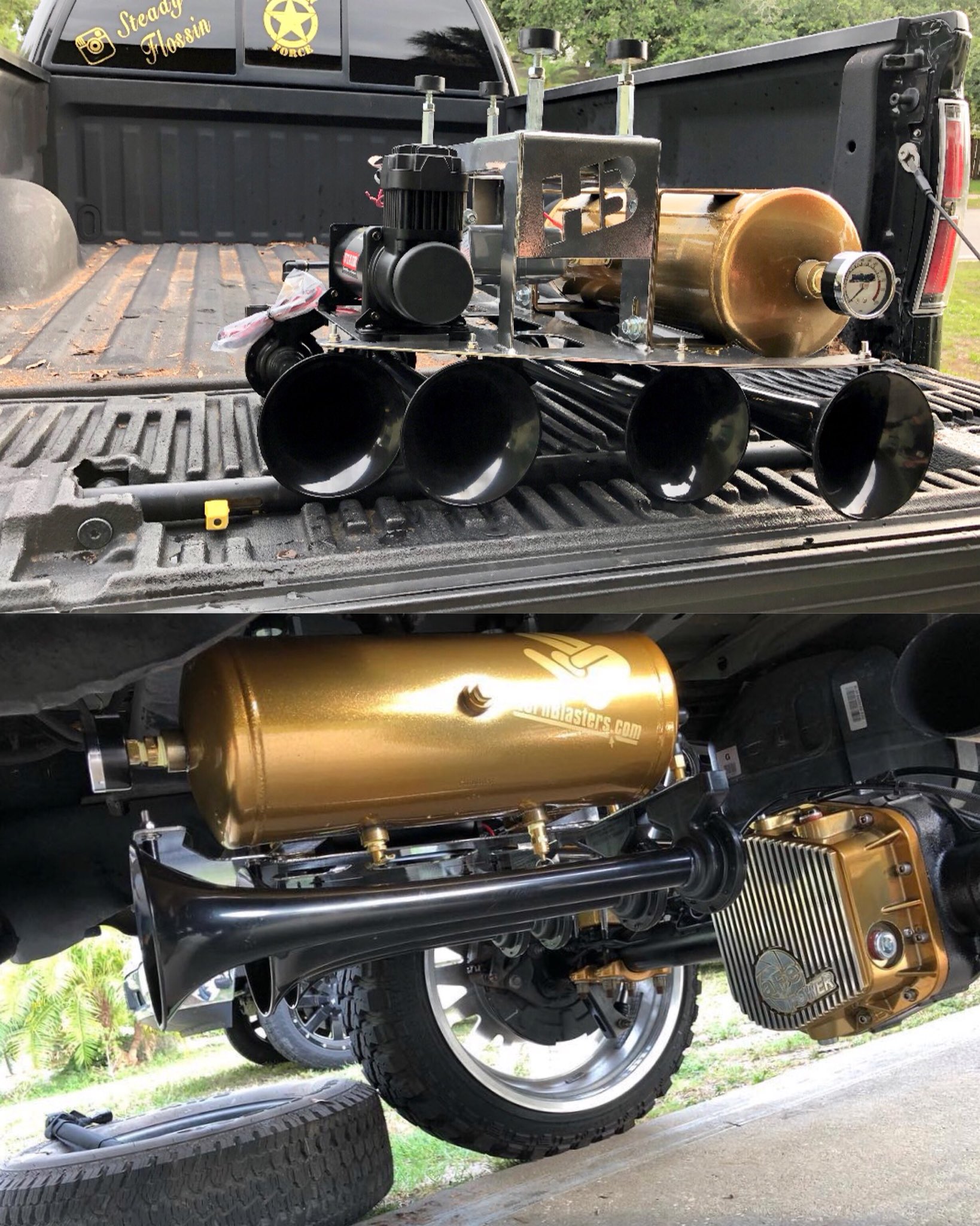 horn blaster spare tire delete kit natishafont