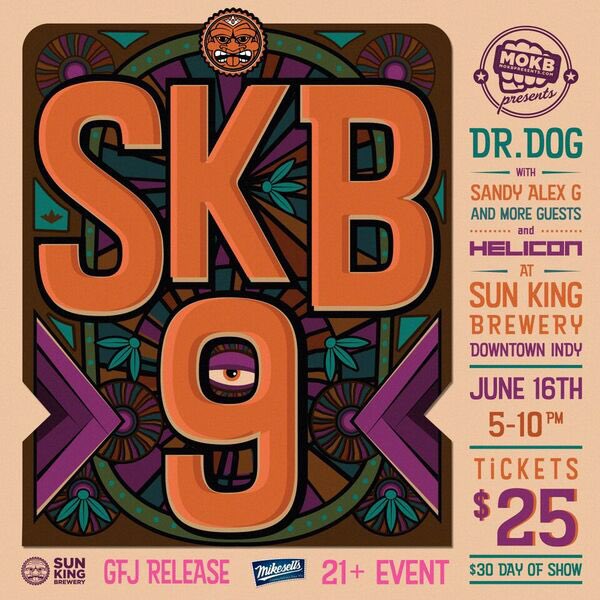 Indybeersleuth's tweet photo. Ticket Giveaway!! RT for a chance to win 2 tix to the summer’s best party, @SunKingBrewing 9th Anniversary feat. Dr. Dog on June 16th. $60 value, drawing on June1st. https://t.co/k5ugZCvCwj