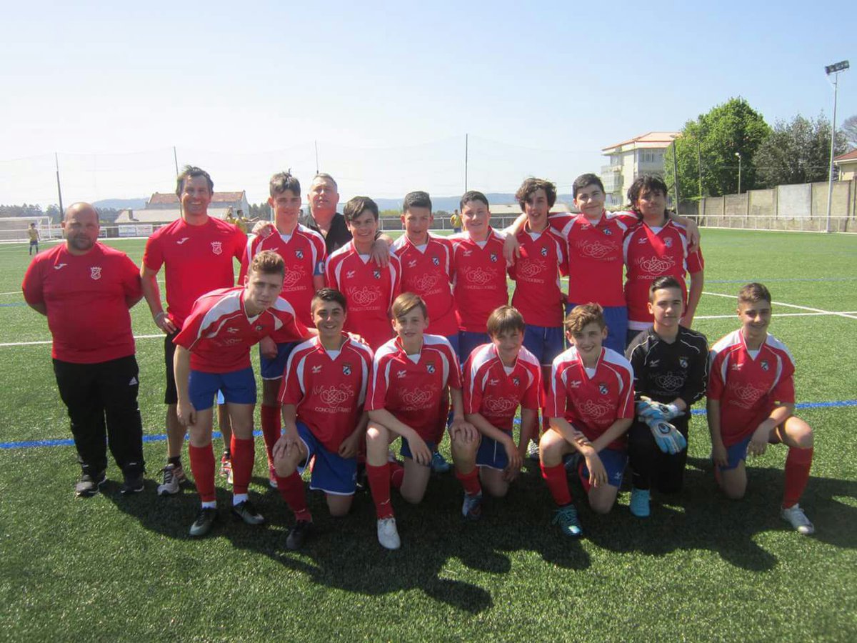 ADR Numancia de Ares. Cadetes 2017-2018. Subcampeones 