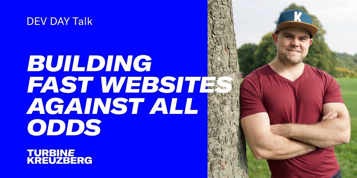 turbinekreuzbrg's tweet photo. Increasing website performance without introducing esoteric frontend #frameworks or investing in expensive hardware. On May 26 @RyanTownsend - CTO of @shiftcommerce - shares his insights about speeding up sites at #DevDay18 in #Berlin. Get your Ticket here https://t.co/NPUCFySlNg https://t.co/NsOBZeApiN