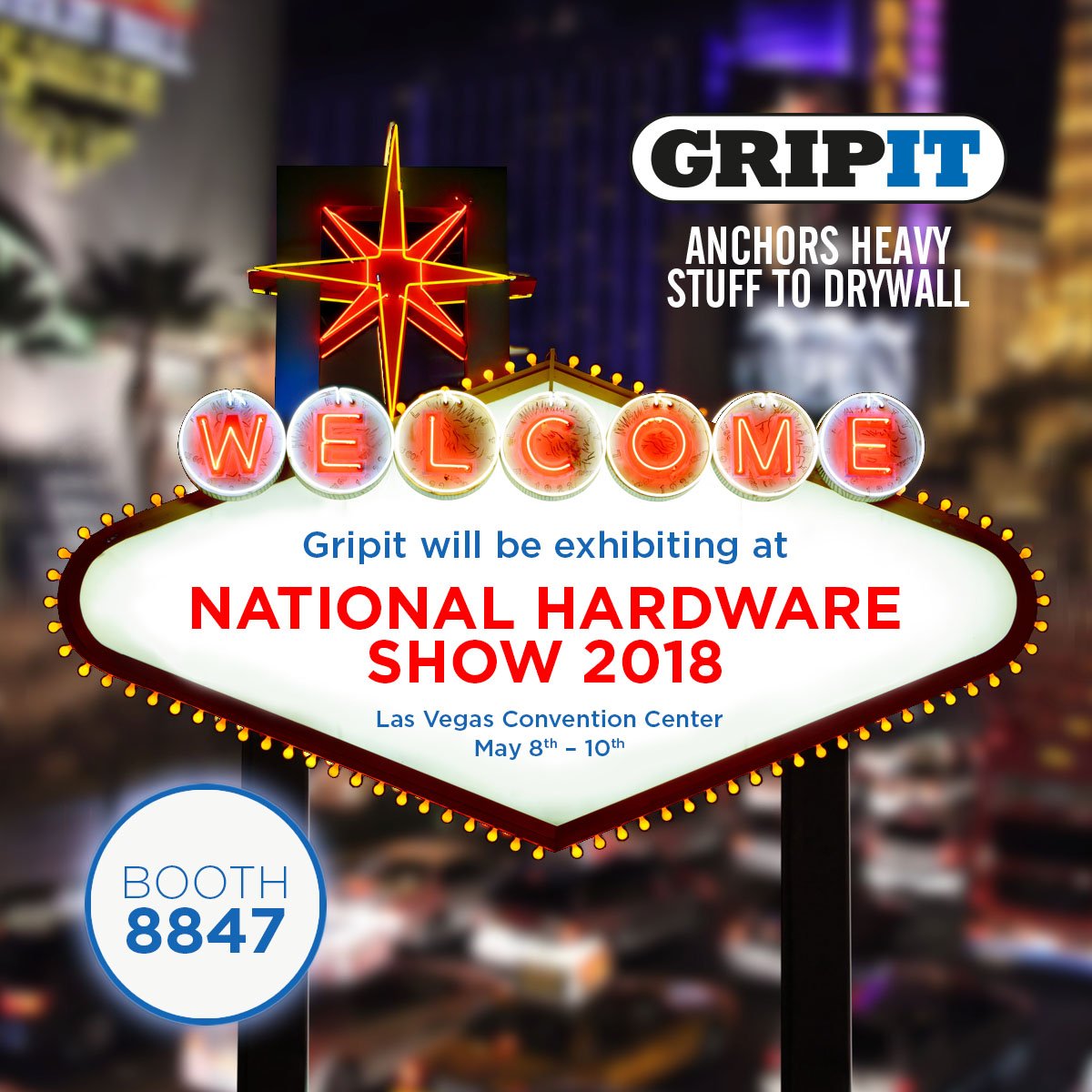 Viva Las Vegas! Looking forward to meeting up with our partners, <a href="/TheHillmanGroup/">The Hillman Group</a>, and the biggest names in the hardware game at <a href="/NHS_Show/">National Hardware Show</a>

<a href="/AceHardware/">Ace Hardware</a> <a href="/HomeDepot/">The Home Depot</a>  <a href="/Lowes/">Lowe's</a>  <a href="/TrueValue/">True Value Hardware</a>  <a href="/Menards/">Menards</a>  <a href="/OrchardSupply/">Orchard Supply</a>  <a href="/doitbestcorp/">Do it Best</a>  <a href="/BornToBuild/">McCoysBuildingSupply</a>  @SearsHoldings  <a href="/SamsClub/">Sam’s Club</a>  <a href="/BJsWholesale/">BJ's Wholesale</a>