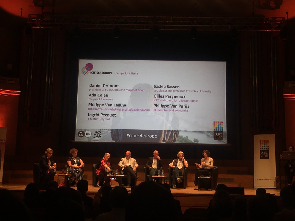 All parts of society are getting ready for the European elections 2019, today we’re present at the launch event for the “Cities for Europe - Europe for Citizens” initiative in Brussels. Interesting discussions on how to involve citizens more in the decision making. #Cities4Europe