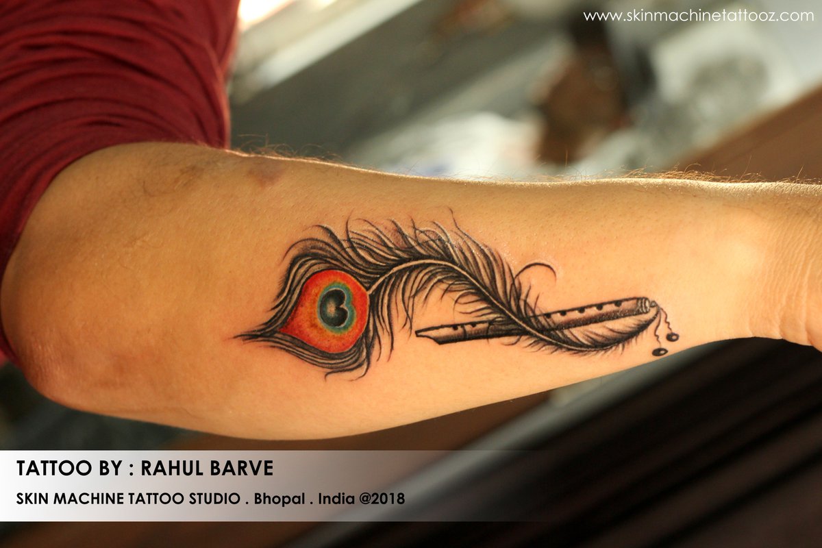 Krishna Flute Tattoo | Hand tattoos for girls, Camera tattoo design, Hand  tattoos for women