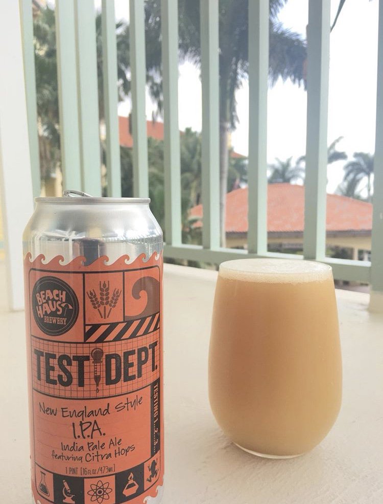 beachhausbeer's tweet photo. Brewery Hours today - 12PM - 8PM - Get your Test Dept.™ New England IPA featuring Denali hops 4-pack today! #craftbeer #drinklocal #NJbrewery #ncjb #njcraftbeer #beachhaus #beachhausbeer @craftbeerdotcom https://t.co/nHOufsyBm7