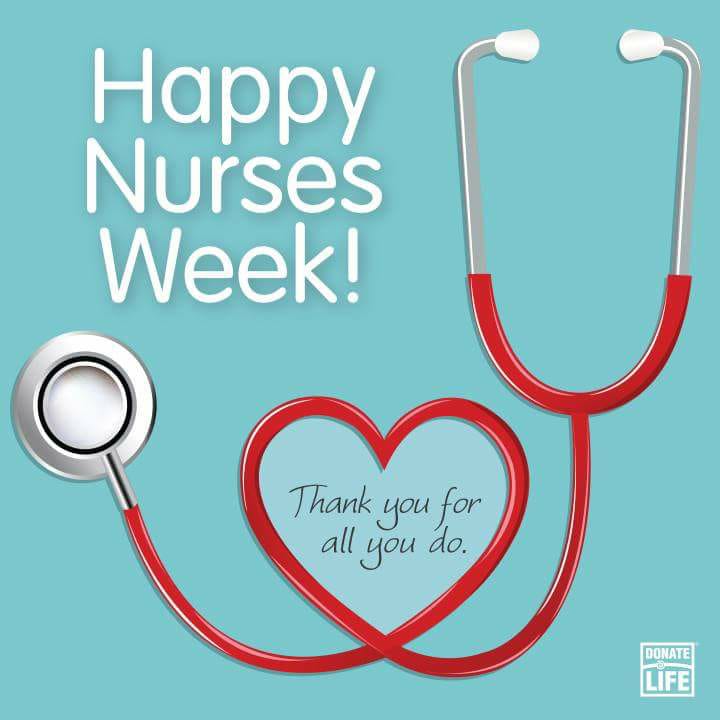 DonateLifeWV's tweet image. Thank you to all the life-saving and healing nurses out there. Words can't express how appreciated you are! #NursesWeek #MondayMotivation