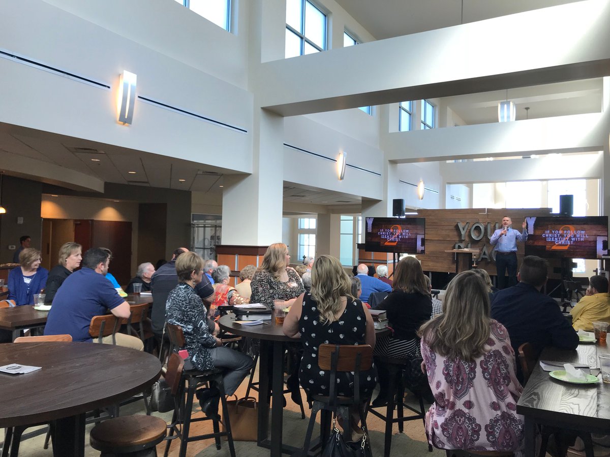 Christ_Place's tweet photo. This semester we launched the start of our new member/visitor class called Your Place. In the three different groups we had 145 people come through to learn about the mission and values of our church family! #DiscipleOneAnother #ChristPlaceChurch https://t.co/x5hNyrpp4q