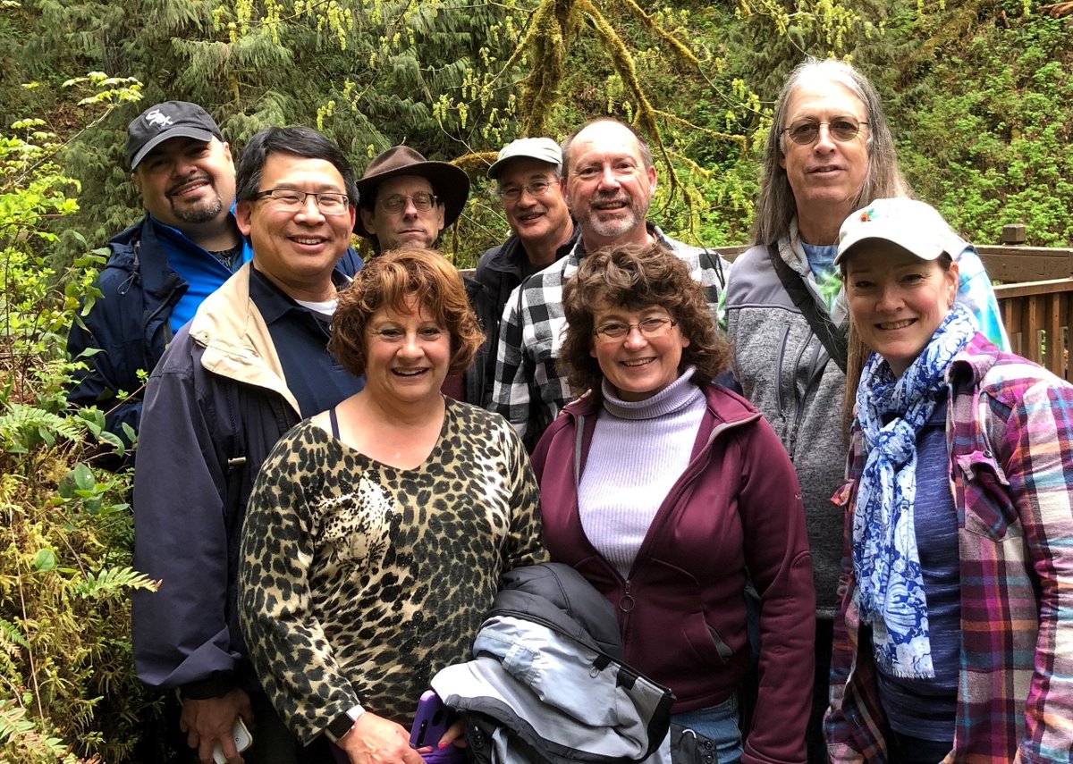 fmsinc's tweet photo. FMS President @LukeChung traveled to @SilverFallsRec in Oregon to be a presenter at the 2018 Portland Access User Group conference. While there, Luke and fellow Microsoft Access Enthusiasts took a scenic hike through the park trails. #msacces https://t.co/b82S5xyRkJ https://t.co/bjCTqRQ6ln