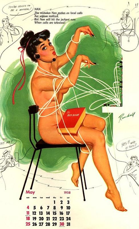 SoulsRetro's tweet photo. Bem vindos ao @SoulsRetro! 
Um universo a parte dedicado à todos os apaixonados pelos velhos tempos.
Embarque nessa viagem rumo a nostalgia, junto a nossa #pinupdomês, obra do mestre Bill Randall para o calendário de May de 1958. Acesse: https://t.co/dkgUCRz4hO https://t.co/LFpENy89tE
