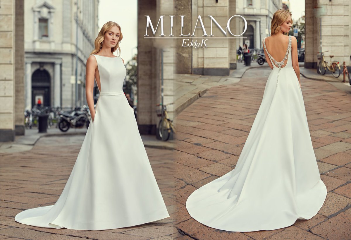 #EddyK Dress of the week: unique, daring and simply elegant, style MD242 bit.ly/ekdress