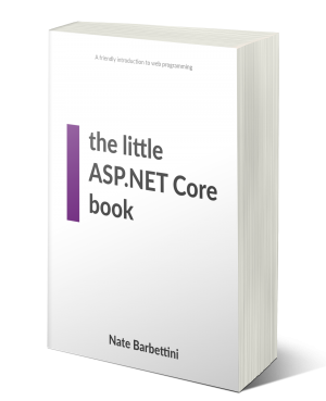 nbarbettini's tweet photo. Hot off the press this morning: a big update to my free ebook, the Little ASP .NET Core Book! https://t.co/iMCuPnnd0d #AspNetCore #dotnet https://t.co/S8dC4r5DtS