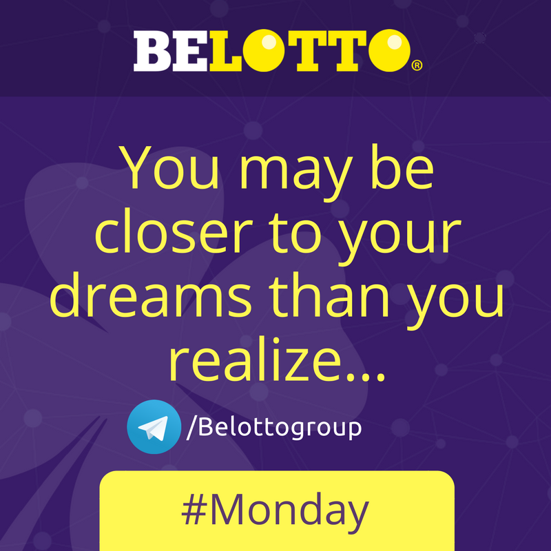 Here's to a #spectacular #Monday!
🍀🍀🍀
-www.belotto.io