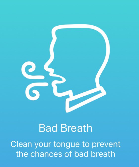brushlink's tweet photo. This could save a lot of awkward situations! #tip #advice #bad #breath #dental #dentist #teeth #tooth #smile #toothbrush #toothpaste #help #monday #tech #brushlink #marketing #graphic #prepare #backtowork https://t.co/v8Eo7JpQhh