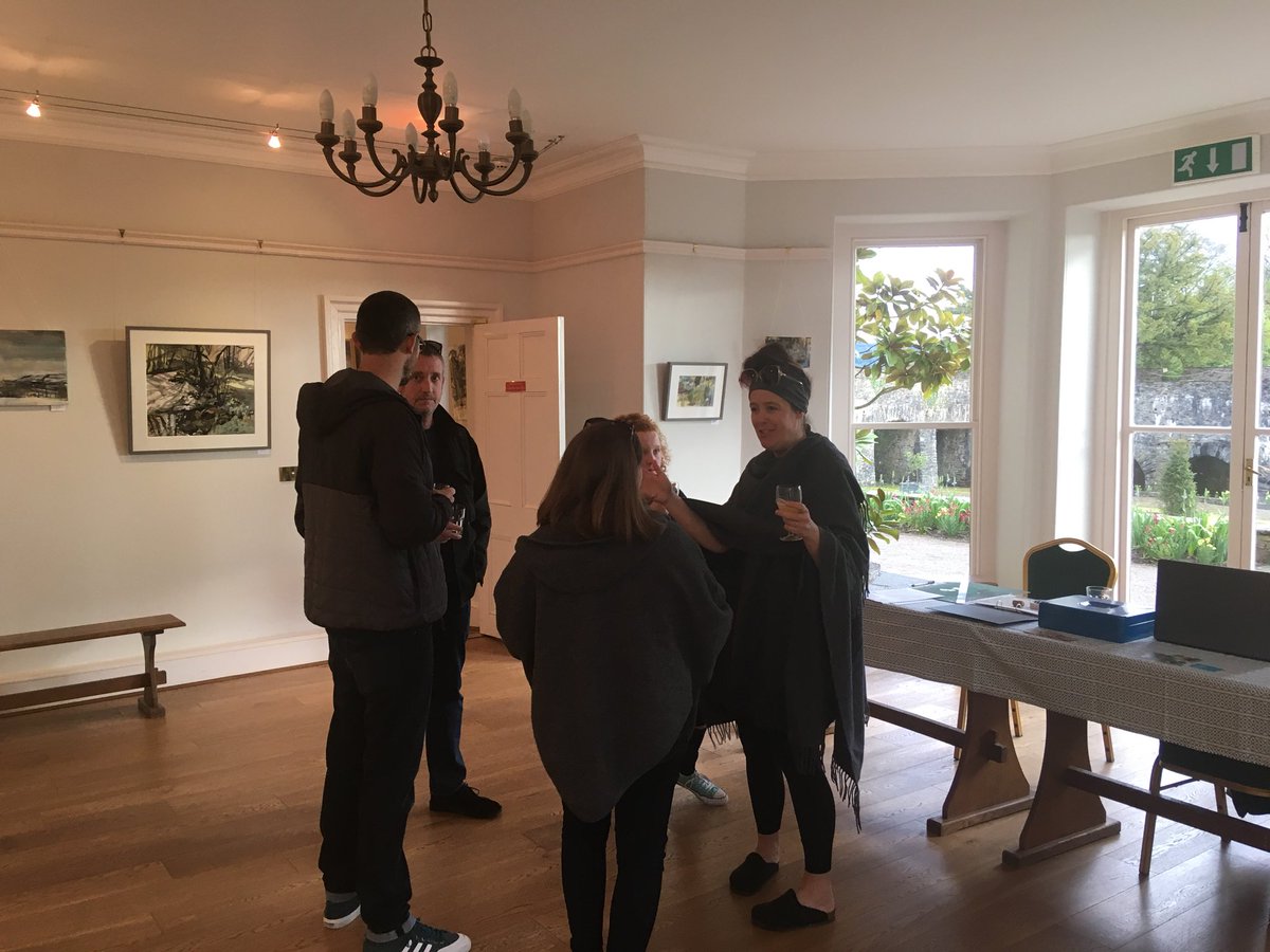 duncanjohnson14's tweet photo. Great opening night on Friday, my show continues until May 17th at @Aberglasney , I have 50 landscapes ready to view and purchase @The_Welsh_Group @walesweeklondon @welshart @ArtsSceneWales @RoyalWales  @RIwatercolours @Discovercarms @westwales @IngridASLW @LoveLlandeilo https://t.co/JslKgwjwMz