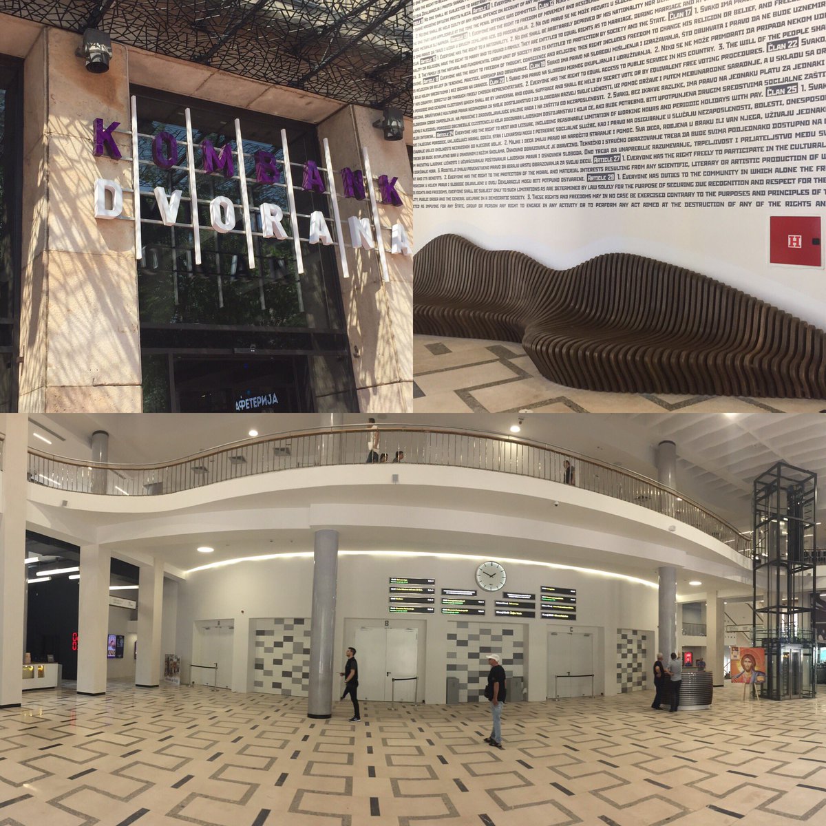 viennaofficeBEG's tweet photo. A ovo vam je nova Kombankdvorana ili stari #Domsindikata #Beograd https://t.co/1WbDJfp5SM