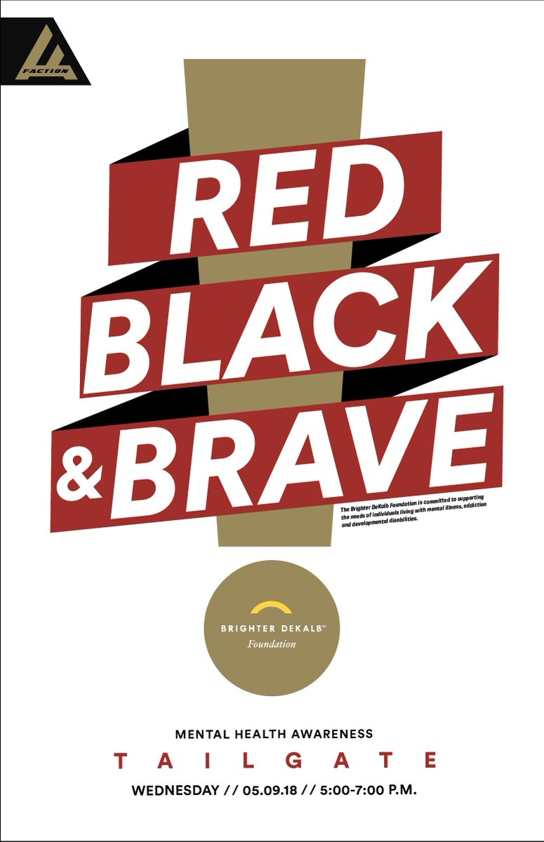 6SECONDSREF's tweet image. RT TheFactionATL &quot;Join us this Wednesday 5-7pm for a tailgate to benefit dekalbcsb - committed to supporting the needs of individuals living with mental illness, addiction and developmental disabilities. 
Details &amp;amp; Tickets: bit.ly/ATLvSKC5-9-18
#MHM2… https://t.co/IXJmM3olT0&quot;