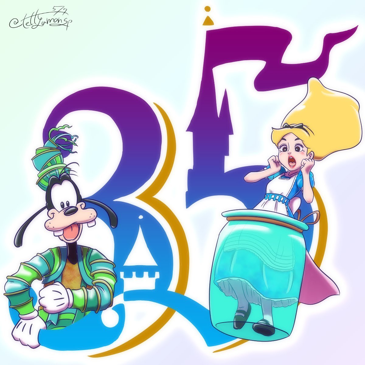 Twitter पर 唯一無二のてつし J Cartoon Artist クリエイターアッセンブル9 26 Happiest Celebration 唯一無二のてつし Happiestcelebration グーフィー アリス ドリーミングアップ 東京ディズニーランド 東京ディズニーランド35周年 やっと見た