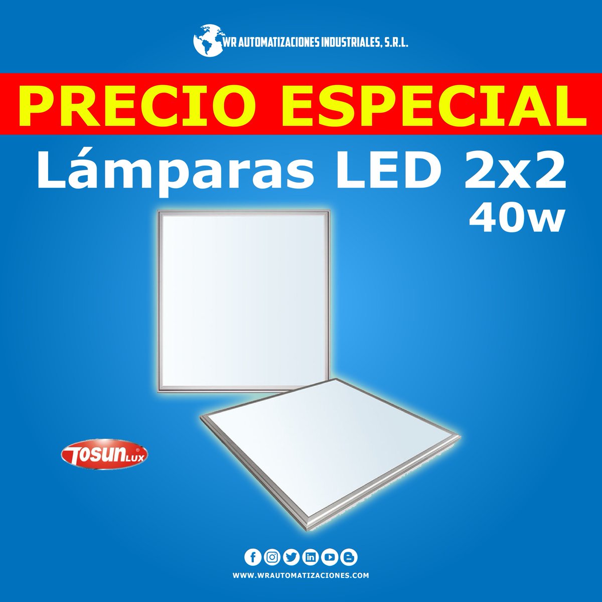 wrautomat's tweet image. Súmate a cuidar tu planeta ahorrando energía y aprovecha los precios especiales que tenemos en las #lámparasLED y #tubosLED. #Ahorraenergía #cuidatuplaneta #ahorremosenergía #bajoconsumo #energía