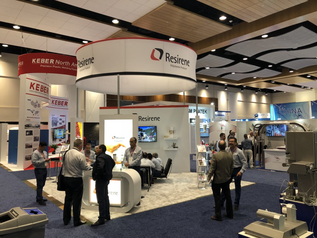 resirene1's tweet photo. We start our #NPE2018 participation with high expectations and ready to be at your service with a wide range of polystyrene solutions for the entire industry. We are located at booth W9009 West hall F at the #OCCC https://t.co/JTAbakMh4M