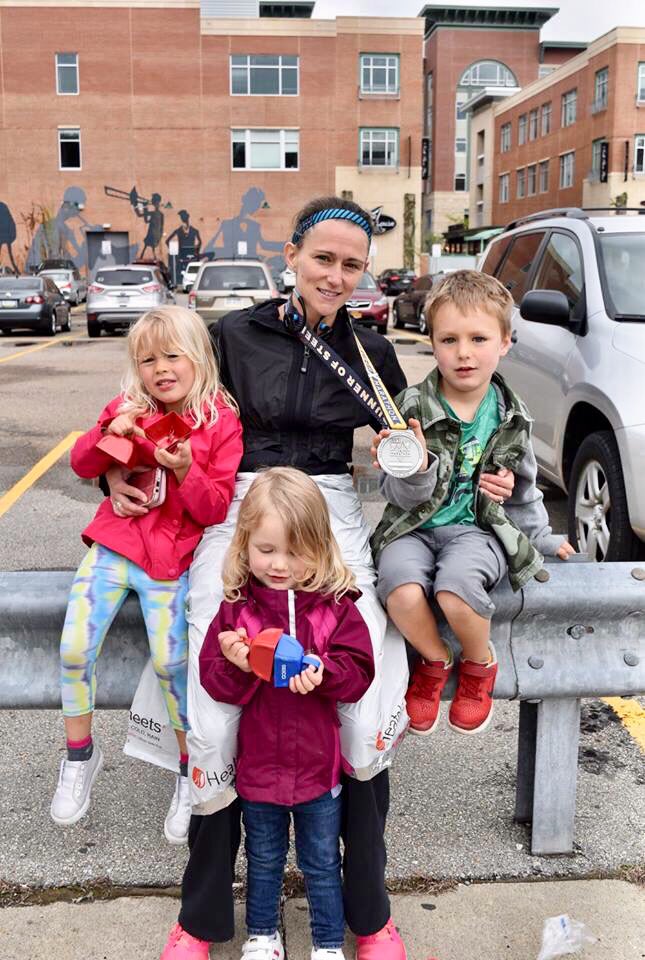I had my support groups stationed at Mile 1, 11, 19, and 26.2.  I couldn’t have #MedalMondayPGH without them.

<a href="/bryan___mills/">Bryan Mills</a>