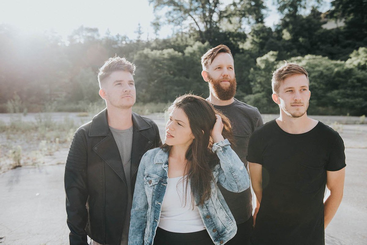 v13media's tweet photo. We’re stoked to get everyone hyped on Kitchener-Waterloo #synthrock quartet, @wearetothetrees, with a premiere of the video for their single “Seasons." https://t.co/DUlkdRreQZ https://t.co/LLCYSl6yyT