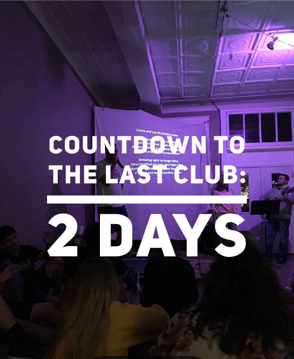 SavannahMoYL's tweet photo. Join us for the LAST club of the semester. We will be honoring our Seniors and welcoming the 8th grade class to The Space to join the party. See you @ 7:57 🎉 https://t.co/cB3szZqbZs