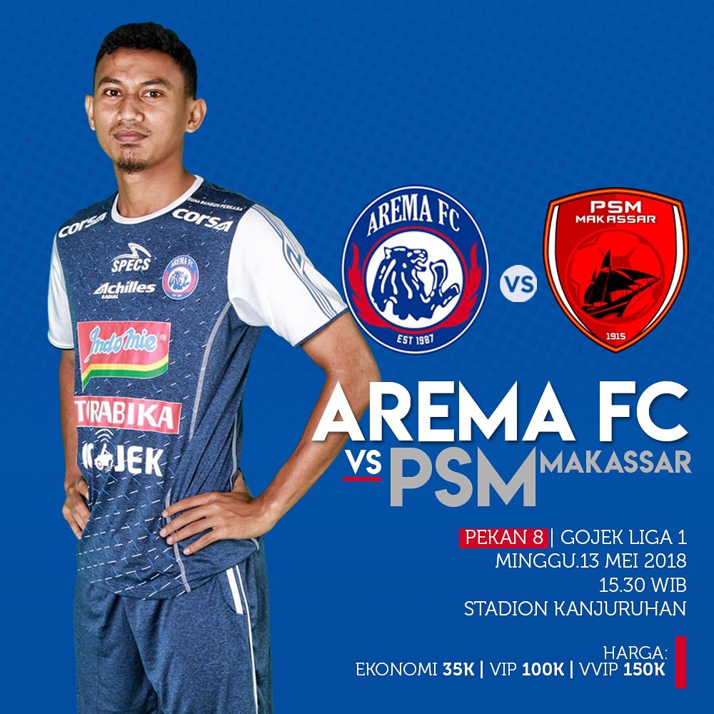 AremafcOfficial's tweet photo. Tiket Box Arema FC vs PSM
Sudah bisa dilayani di Kandang Singa di Jl.Mayjen Panjaitan 42 Malang pada jam kerja

#roareverywhere https://t.co/KYfYpXiJiT