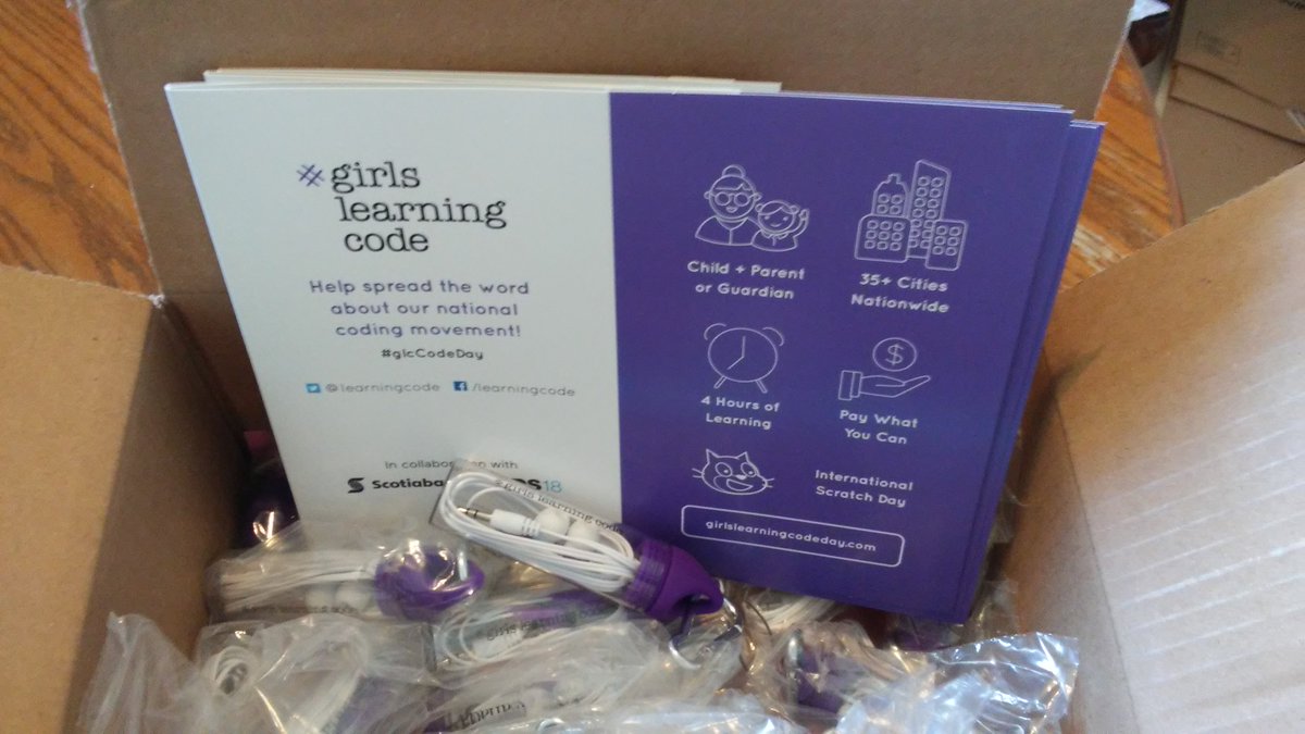 learningcodengr's tweet photo. Look what just arrived for Girls Learning #Code this Saturday May 12th #welland #niagara #GLC2018 !! Space still available to register
https://t.co/AaPsTmNJLF https://t.co/0nwyzqjOrz