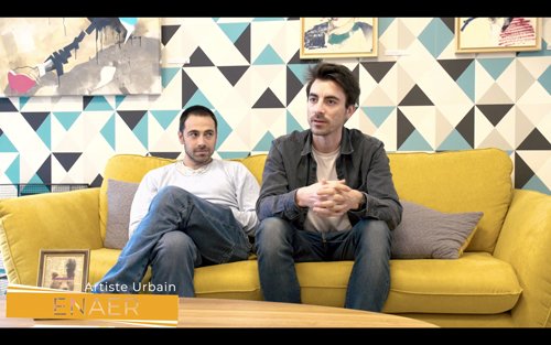 On a interviewé l'artiste Enaer de l'association <a href="/LineUpAsso/">Line Up Association</a> facebook.com/BuroStationOff… #StreetArt #Montpellier